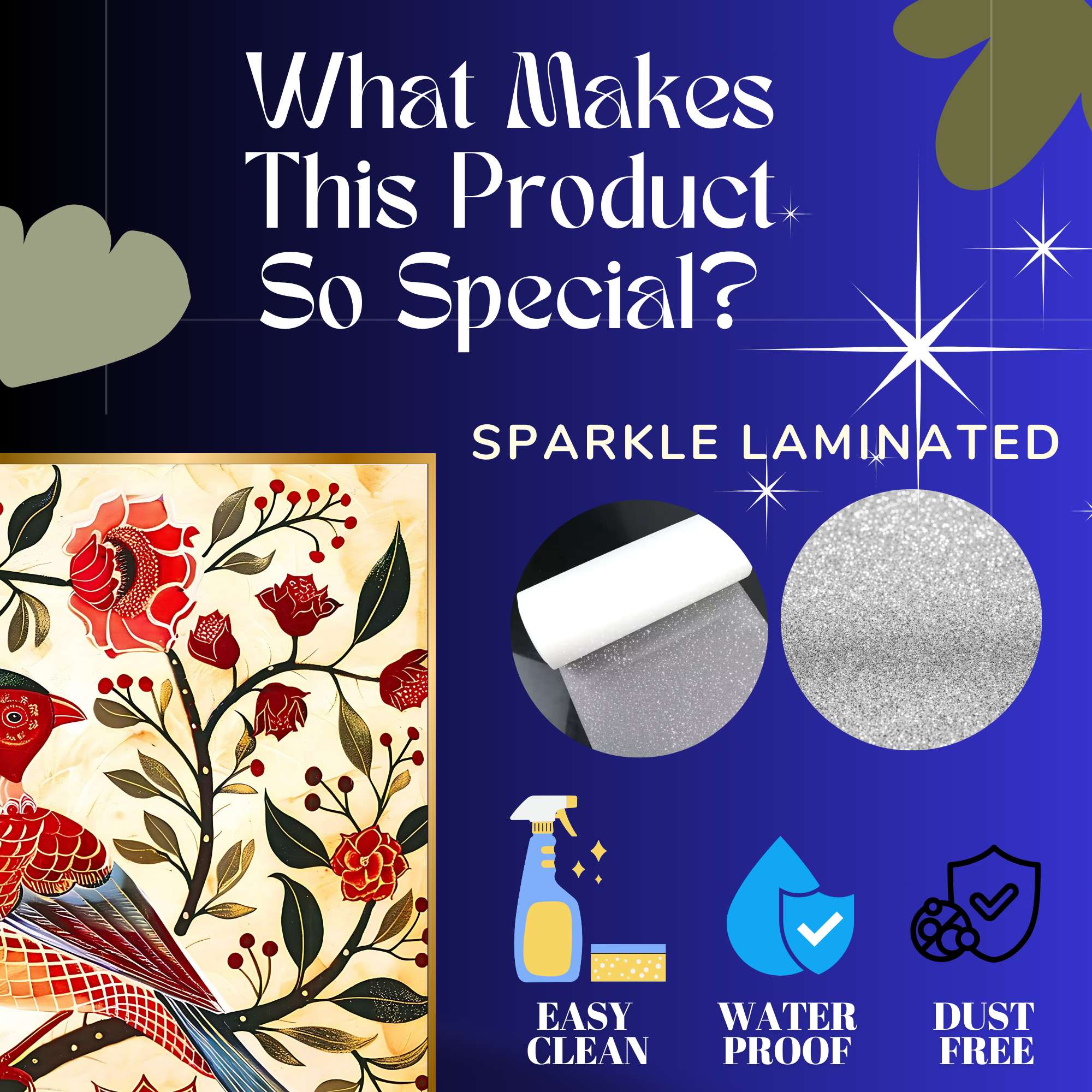 Set of Six Wall Paintings for Wall Dacoration Golden Framed Wall Paintings for Living Room & Bedroom Wall Art for Home Decoration & Office Wall Décor (13x10 inch CH-GD6-9) 7 Set of Six Wall Paintings for Wall Dacoration Golden Framed Wall Paintings for Living Room & Bedroom Wall Art for Home Decoration & Office Wall Décor (13x10 inch CH-GD6-9) - Image 4