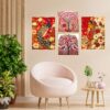 Set of Four Wall Paintings for Wall Dacoration Golden Framed Wall Paintings for Living Room & Bedroom Wall Art for Home Decoration & Office Wall Décor (13x10 inch CH-GD4-10) 2 DybCVk