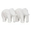 White Marble Elephant Showpieces Home Decor for Living Room, Table, Shelf for Vastu, Feng Shui, Office Decor, Gifting 2 Jq8OZ0