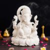 Marble Ganesh ji Statue Idol Murti for Home Decor Office Desk? for HomeDecor Decoration Gifting -1 2 ZQQjMV