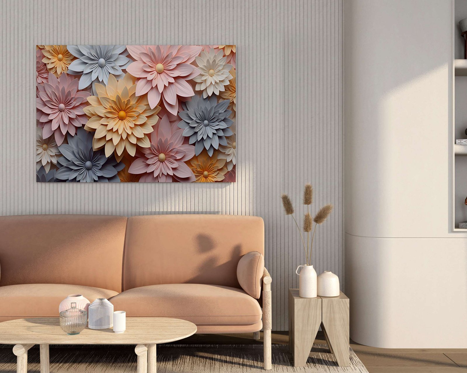 Elegant Canvas Wall Art for Living Room & Office