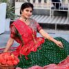 Women's Traditional Bandhani Ghagra Choli with Dupatta ? Navratri & Festive Wear 2 SwVyJg